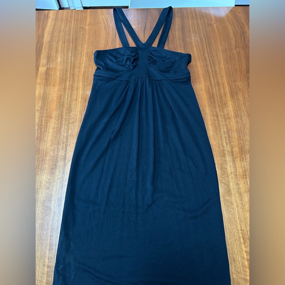 Kenneth Cole New York Classic LBD Halter Style Dress Size XS